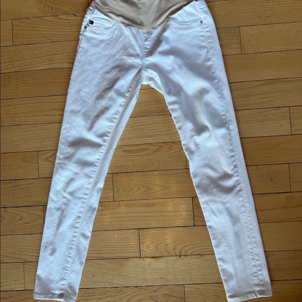 AG Adriano Goldschmied Secret Fit Belly Ankle Maternity - Picture 2 of 5